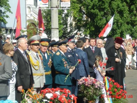 У Житомирі розпочали святкувати День Перемоги