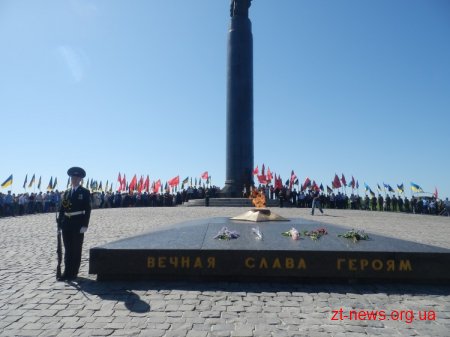 У Житомирі розпочали святкувати День Перемоги