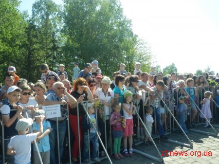 У Житомирі розпочали святкувати День Перемоги