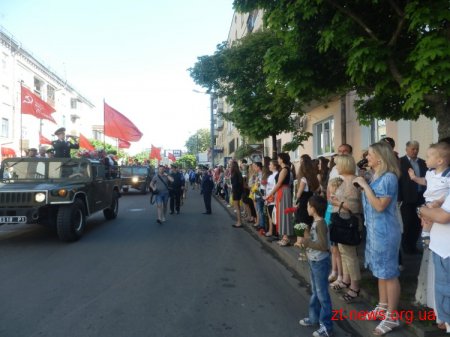 У Житомирі розпочали святкувати День Перемоги