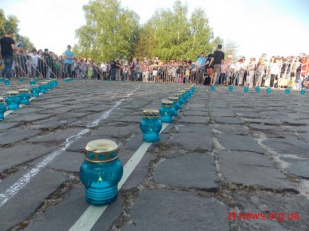 У Житомирі другий рік поспіль провели акцію Зірка пам`яті