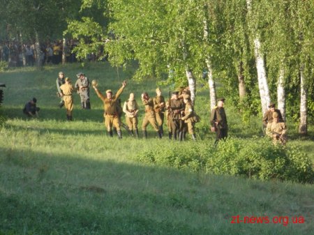 У Житомирі реконструювали бій часів Другої Світової Війни