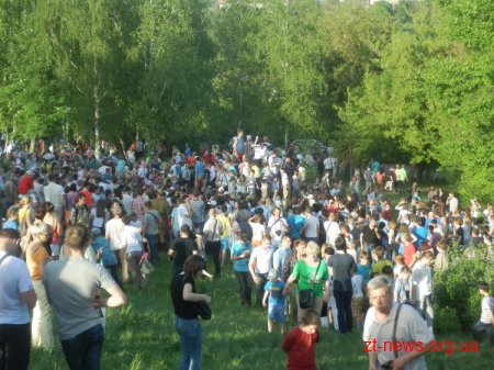 У Житомирі реконструювали бій часів Другої Світової Війни