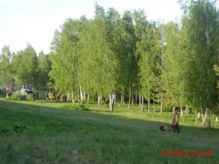 У Житомирі реконструювали бій часів Другої Світової Війни