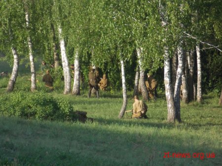 У Житомирі реконструювали бій часів Другої Світової Війни