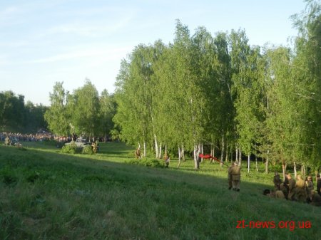 У Житомирі реконструювали бій часів Другої Світової Війни