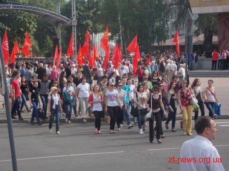Антифашистський мітинг сьогодні пройшов у Житомирі