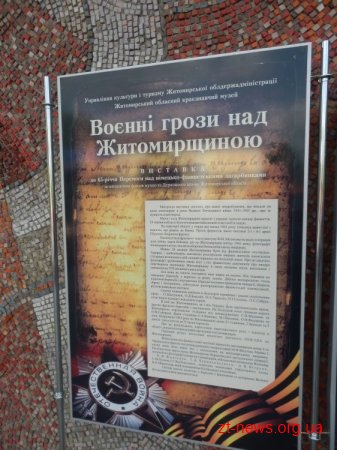 Антифашистський мітинг сьогодні пройшов у Житомирі