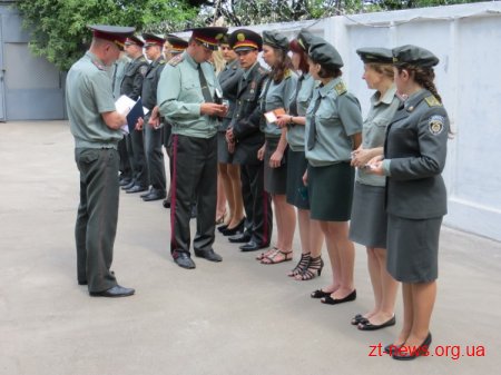 В управлінні Державної пенітенціарної служби України в Житомирській області визначали найкращого співробітника кримінально-виконавчої інспекції області
