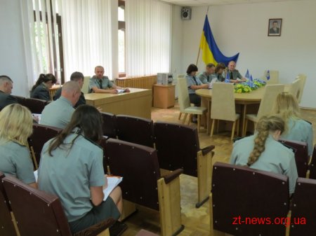 В управлінні Державної пенітенціарної служби України в Житомирській області визначали найкращого співробітника кримінально-виконавчої інспекції області