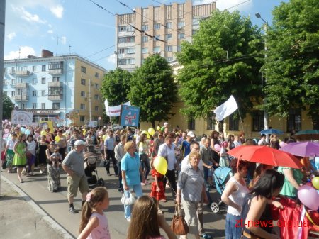 У Житомирі відбулося загальноміське свято "Щаслива родина" ВІДЕО