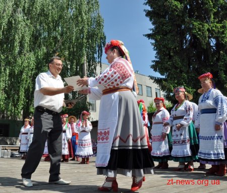 Житомир долучився до святкування Дня Європи в Україні