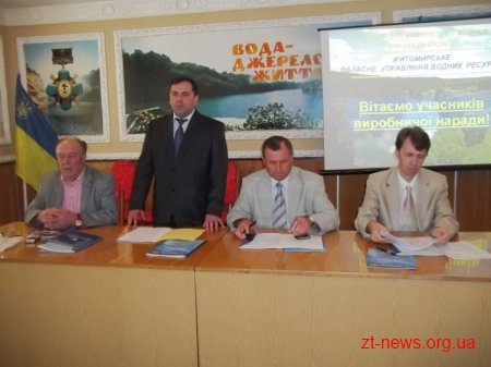 У Житомирі обговорили питання готовності осушувальних систем до роботи у поточному році