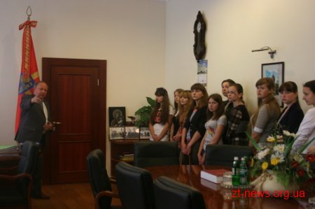 Йосип Запаловський ознайомив студентів із роботою органів місцевого самоврядування області