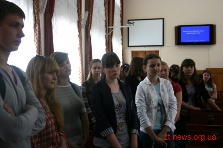 Йосип Запаловський ознайомив студентів із роботою органів місцевого самоврядування області