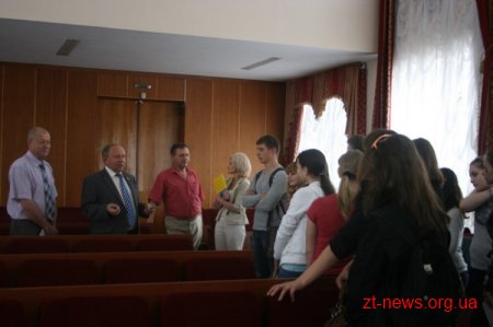 Йосип Запаловський ознайомив студентів із роботою органів місцевого самоврядування області