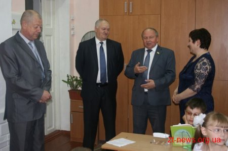 Йосип Запаловський привітав школярів та вчителів Житомирської загальноосвітньої школи-інтернату №1 обласної ради зі святом останнього дзвоника
