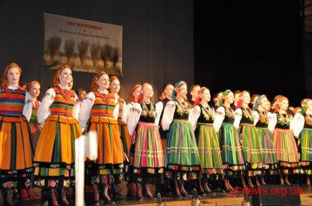 Польський ансамбль пісні й танцю «Мазовше» з аншлагом виступив у Житомирі