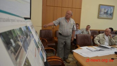 Комісія розглянула проект капітального ремонту Старого бульвару