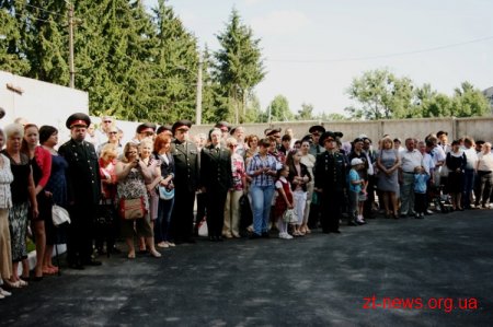 80-ти родинам військовослужбовців у Житомирі вручено оглядові ордери на отримання квартир у новозбудованому житловому будинку