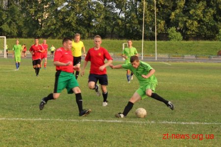 У Житомирі завершився перший тур чемпіонату міста з футболу
