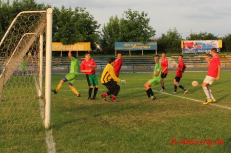 У Житомирі завершився перший тур чемпіонату міста з футболу