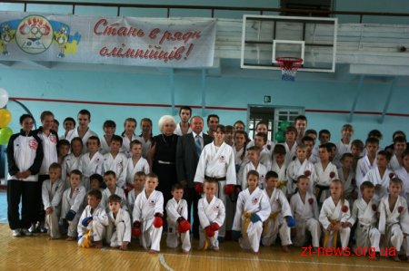 Йосип Запаловський підтримав юних каратистів – вихованців «Спортивного центру «До-дзе»