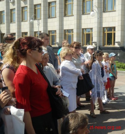 У Житомирі урочисто відкрили мобільний музей  Блаженного Іоанна Павла II