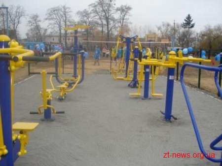 В області реалізовуються соціальні ініціативи Президента України з модернізації спортивних споруд для дітей