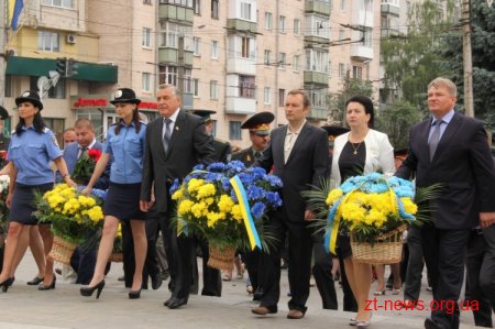 У Житомирі вшанували пам'ять визначних громадських діячів