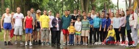 День молоді у Житомирі розпочався з легкоатлетичного кросу