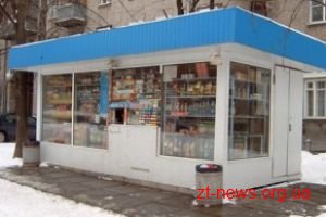 У Житомирі лише 42 підприємця мають дозволи на розміщення тимчасових споруд