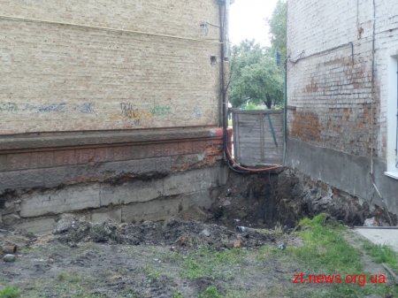 Будівництво салону краси в центрі Житомира вже розпочалося