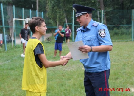 На Житомирщині визначені півфіналісти дитячого футбольного турніру на кубок УМВС області