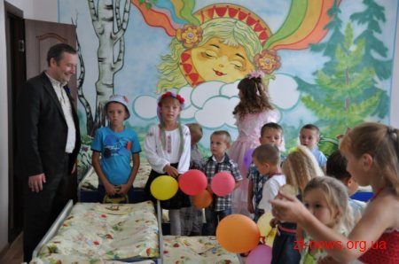 На Любарщині відкрито новий дитячий садочок