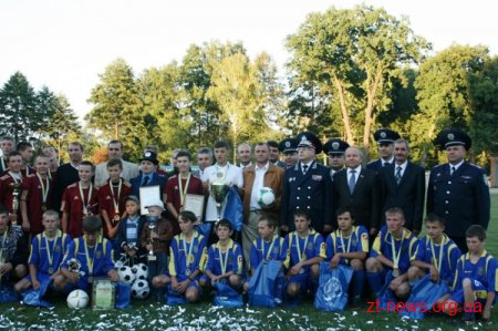 У Малині реконструювали спортивний стадіон та визначили переможців дитячого футбольного турніру на кубок УМВС України в Житомирській області