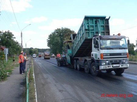 Дорожники розпочали ремонт Чуднівської траси