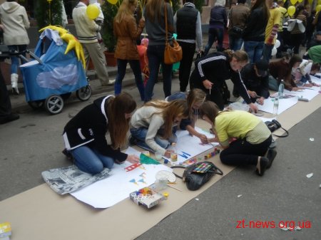 В день міста житомиряни поставили новий творчий рекорд