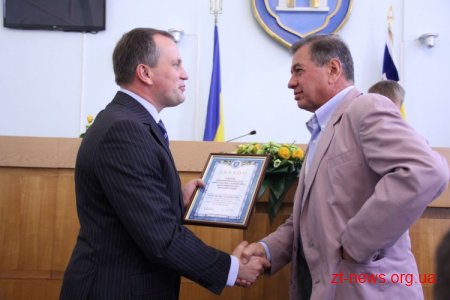В Житомирі дякували тим, хто активно долучився до організації та проведення Дня міста
