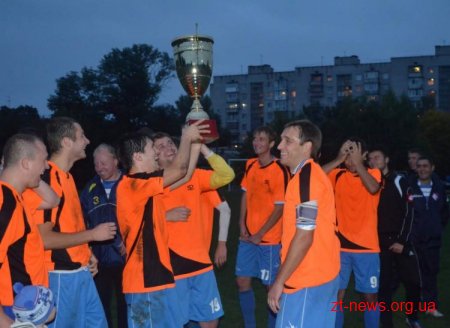 ФК «Профільтех» здобув кубок Чемпіонату міста Житомира з футболу