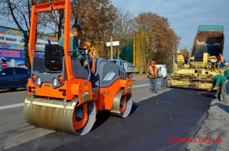 Ремонт доріг в Житомирі відновлено ОНОВЛЕНО