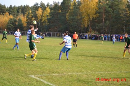 13 жовтня на стадіоні с. Глибочиця відбувся «золотий» матч РОС-чемпіонату Житомирського району з футболу 2013 року