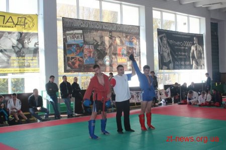 Бойове самбо: юнацький чемпіонат області