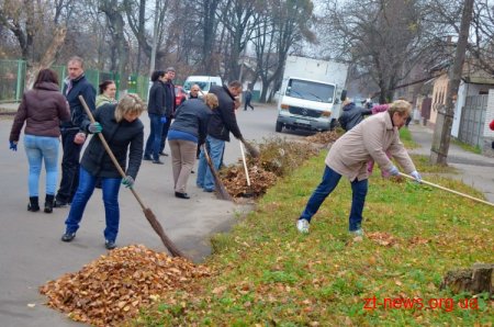 У Житомирі триває загальноміське прибирання