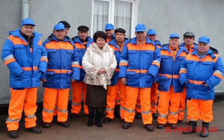 В Житомирі презентували оновлений парк снігоприбиральної техніки