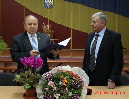 Йосип Запаловський відвідав комунальний навчальний заклад «Житомирська спеціалізована загальноосвітня школа-інтернат»