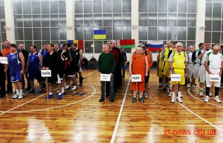 У Житомирі відбувся Міжнародний турнір з баскетболу серед ветеранів