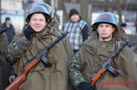 У Житомирі вшанували пам'ять загиблих у роки Великої Вітчизняної війни за звільнення Житомира