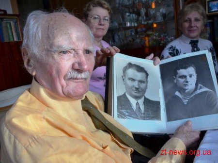 Ветеран, один з визволителів Житомира Іван Якимчук, відзначив своє 104-річчя
