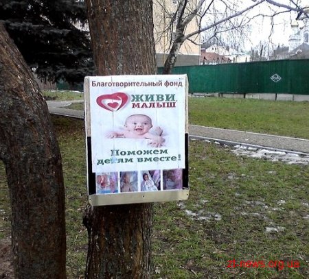 Аферисти встановили в Житомирі ящики для збору грошей